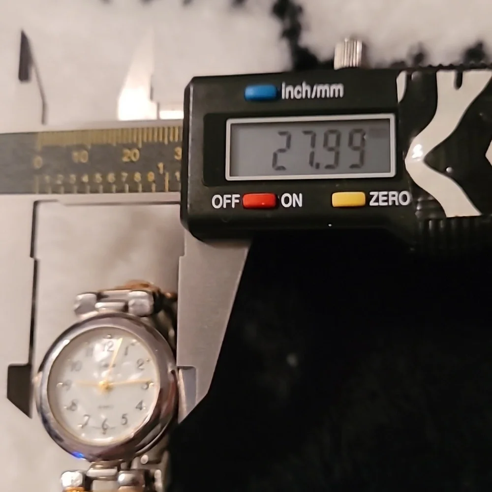 Collezio Gold & Silver Dolphins On Band Women's‎ Watch New Battery MOP Face